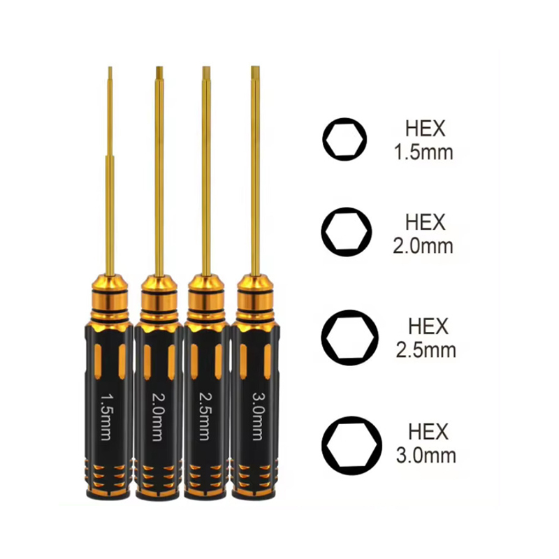 4 قطعة مفك مسامير سداسية مجموع - مراجعة Rc Helicopter Tool Kit وسعره