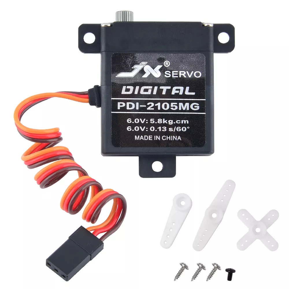 سيرفو معدني JX PDI-2105MG بوزن - مراجعة Rc Helicopter Large وسعره
